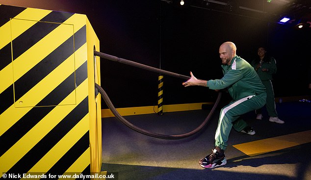 The experience saw saw us take on challenges such as marbles, a blind tug-of-war and the famous Red Light, Green Light