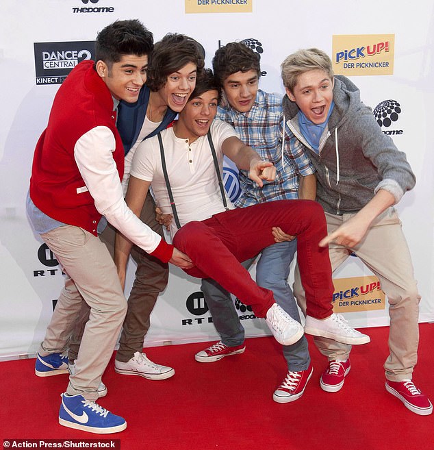 The song was the debut single by Louis and his One Direction bandmates Harry Styles, Liam Payne, Niall Horan and Zayn Malik back in 2011, after finding fame on The X Factor