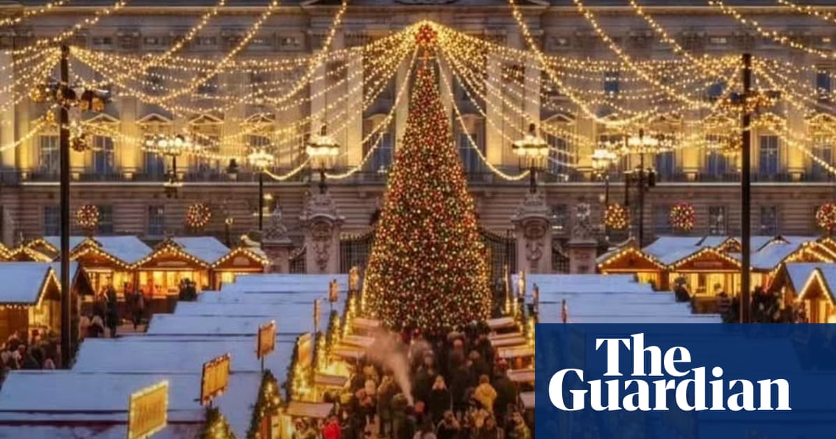 Buckingham Palace Christmas market: why tourists flocked there – and found just locked gates and big puddles | Artificial intelligence (AI)