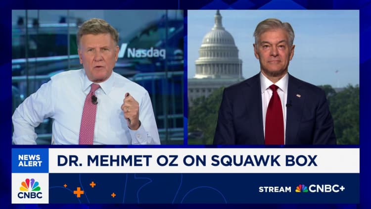 CMS Administrator Dr. Oz on the future of Medicare and Medicaid, prior authorization requirements