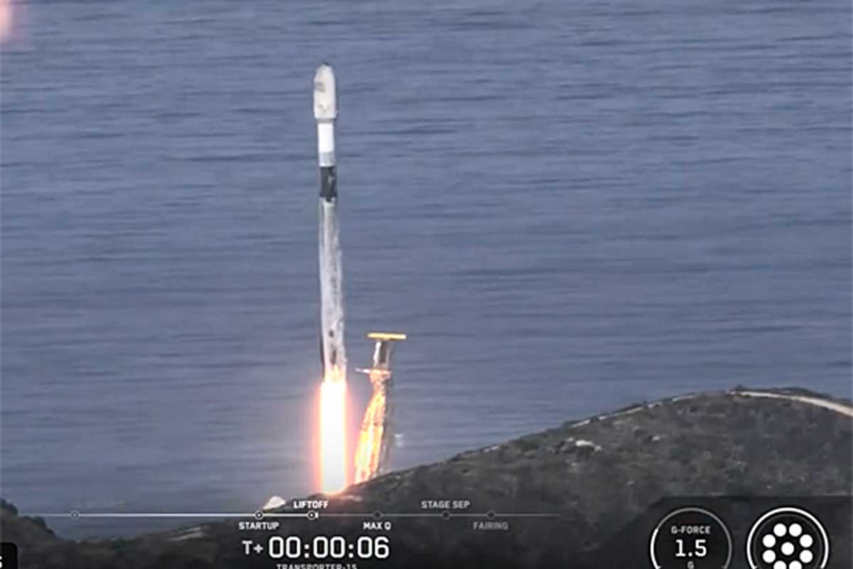 After Delays, SpaceX Rocket Lifts Off for Transporter-15 Mission from Vandenberg | Local News