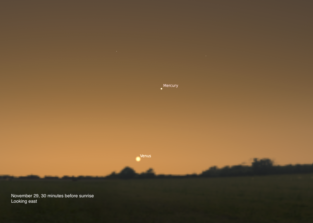 The Sky Today on Saturday, November 29: Mercury’s retrograde path ends