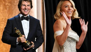 What Sydney Sweeney and Tom Cruise talked about during Governor Awards: lip reader