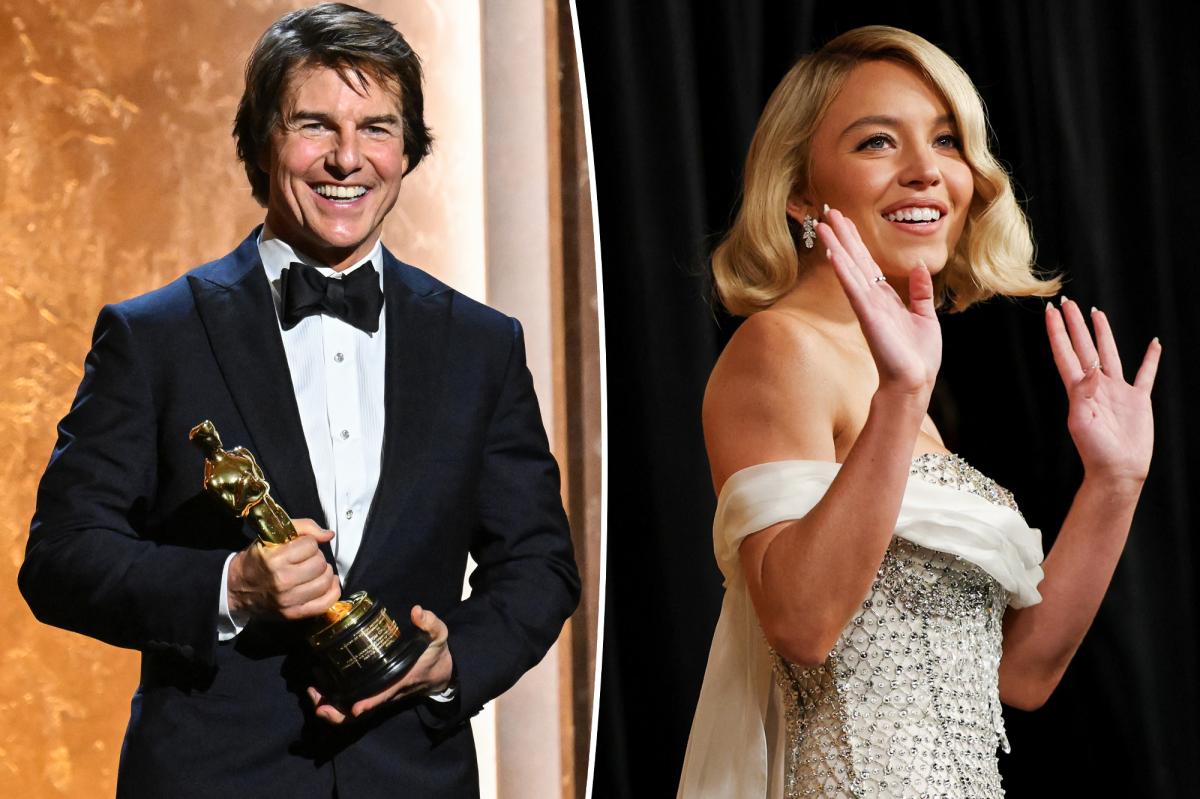 What Sydney Sweeney and Tom Cruise talked about during Governor Awards: lip reader