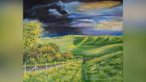 Robert Rose Robert Rose's painting of the White Horse