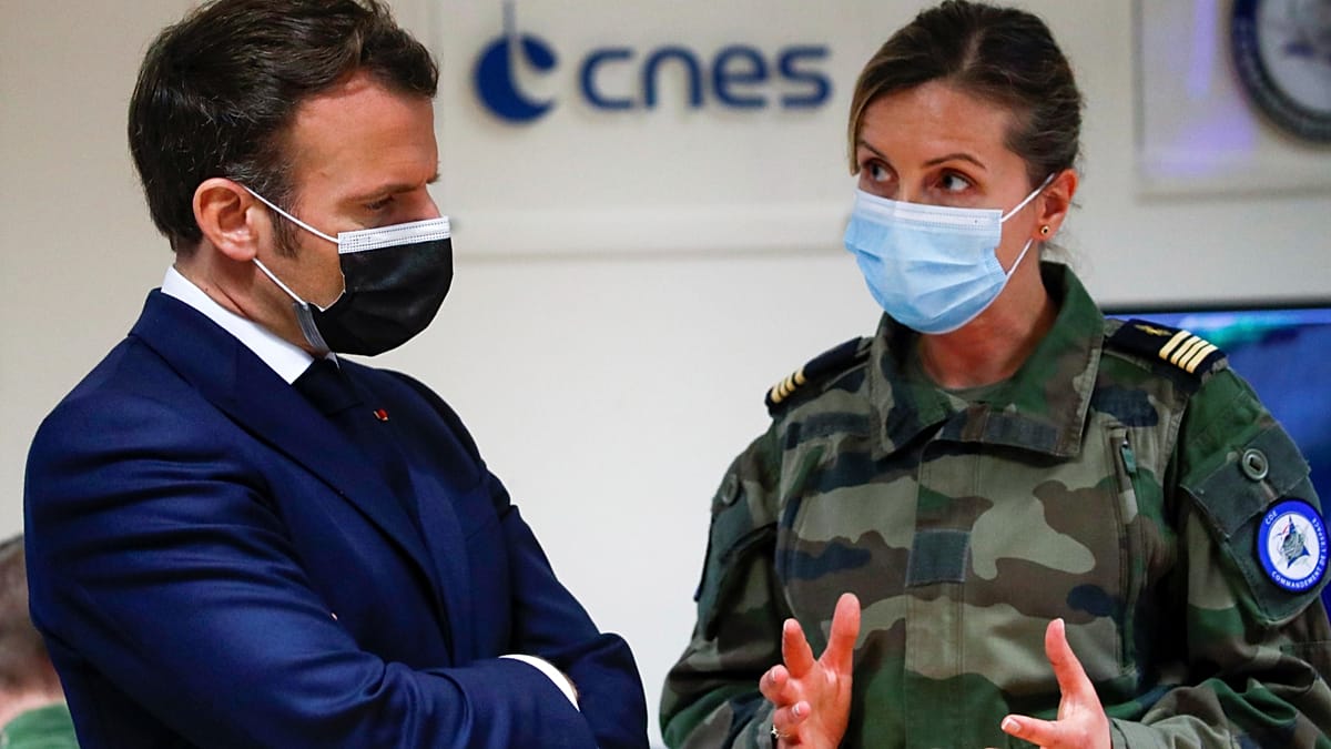 Space no longer peaceful, President Macron set to say in new space strategy review