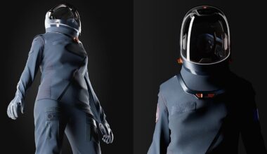 This space suit designed by a French sportswear brand will be tested in orbit next year