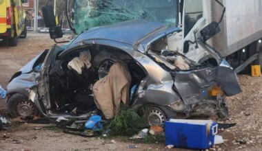 Three killed in road accident near Dead Sea