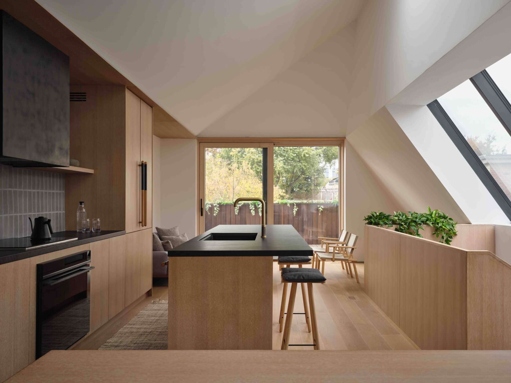 Interior view of kitchen