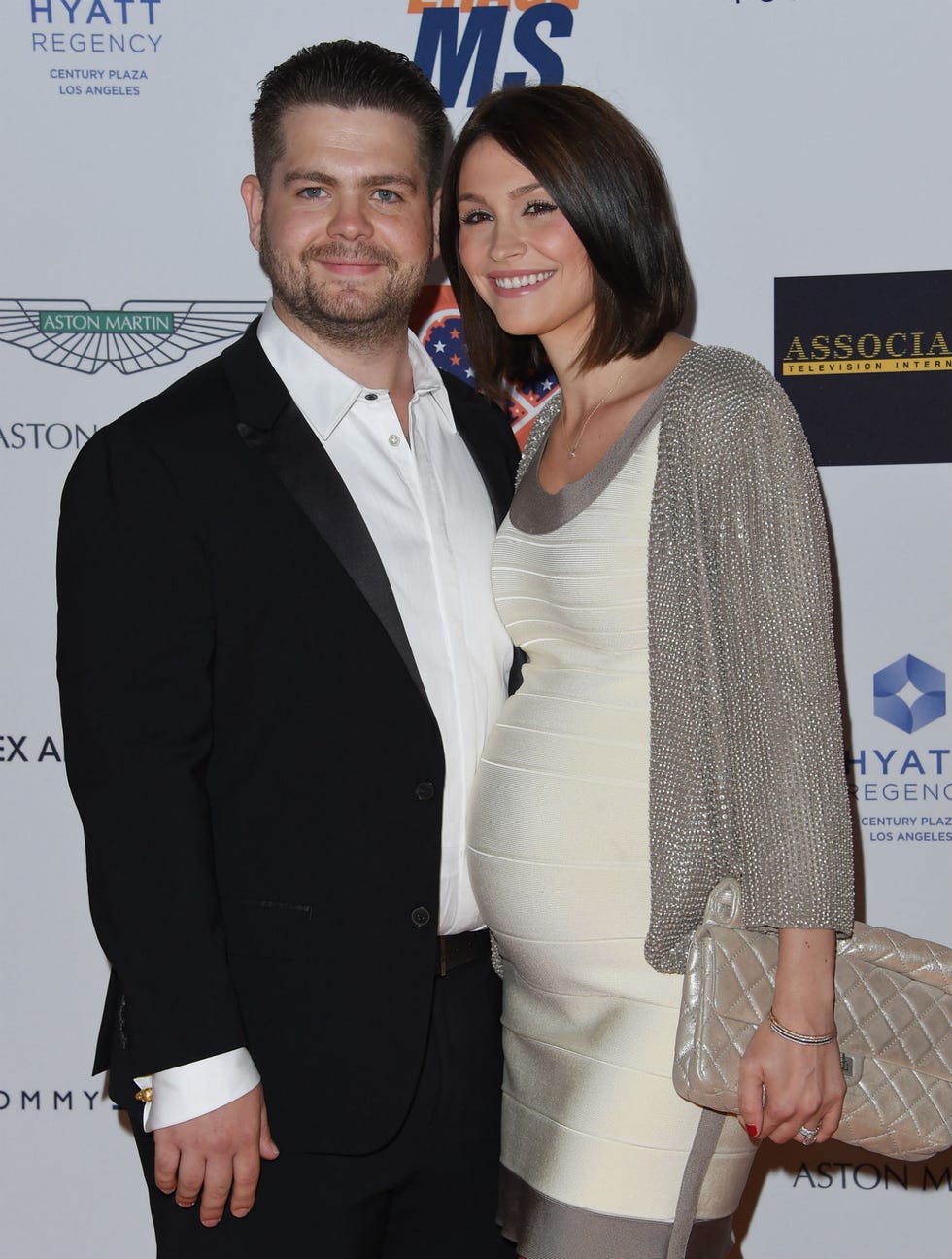 Jack Osbourne and wife Lisa Stelly