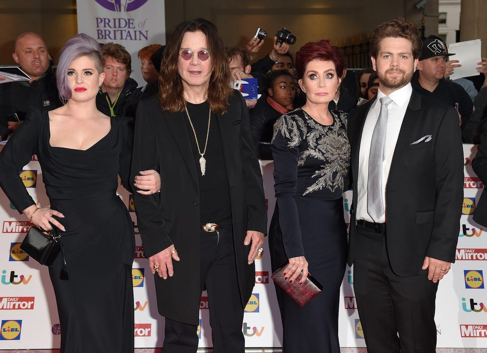 kelly, ozzy, sharon, jack osbourne