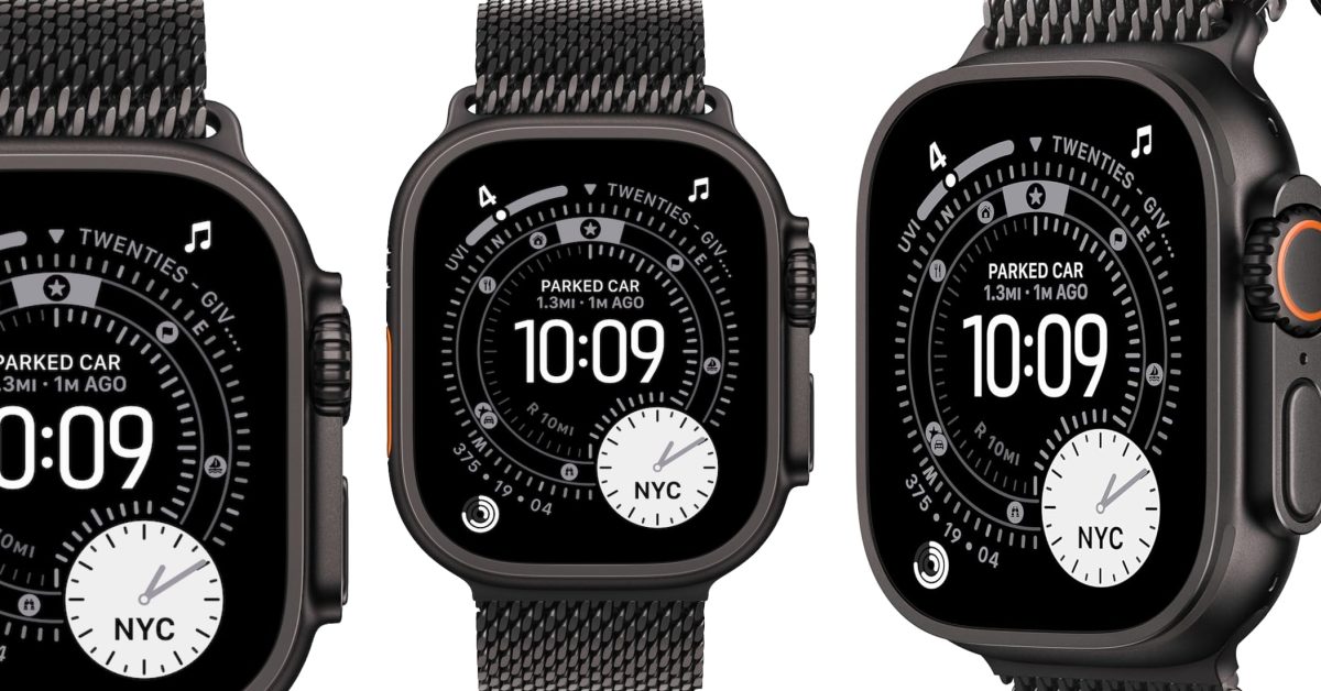 Amazon just dropped the black Apple Watch Ultra 3 w/ Milanese Loop to its all-time low at $99 off