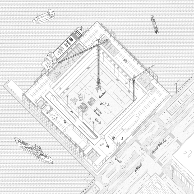 regenerative plan turns decaying structures into civic playgrounds on manhattan's waterfront