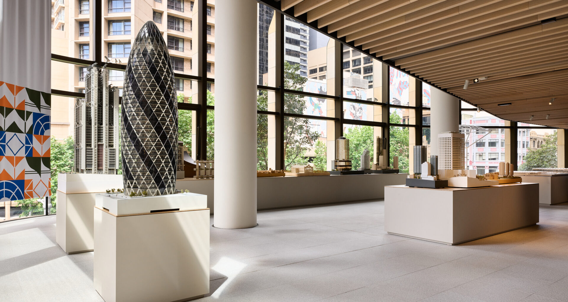 Foster + Partners Presents "Civic Vision" Exhibition at Sydney’s Parkline Place