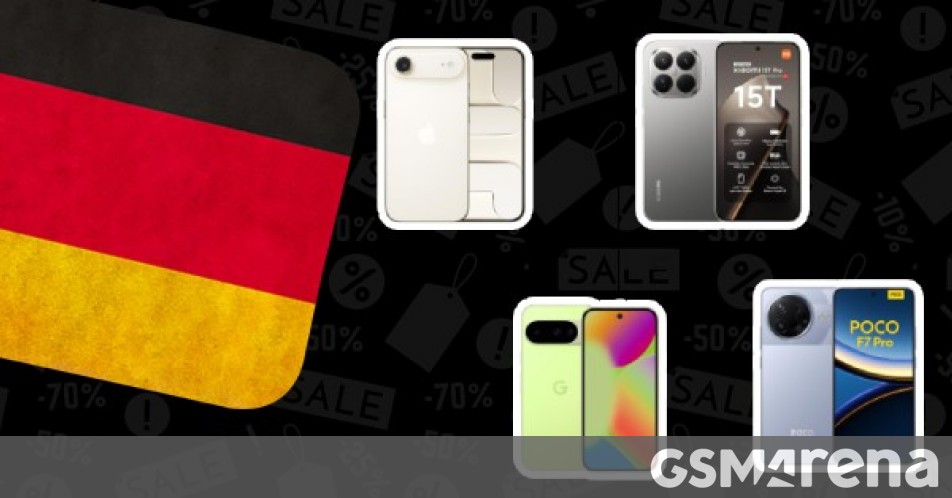 Deals: the iPhone Air is €200 off, Xiaomi, Poco and Google phones also get price cuts