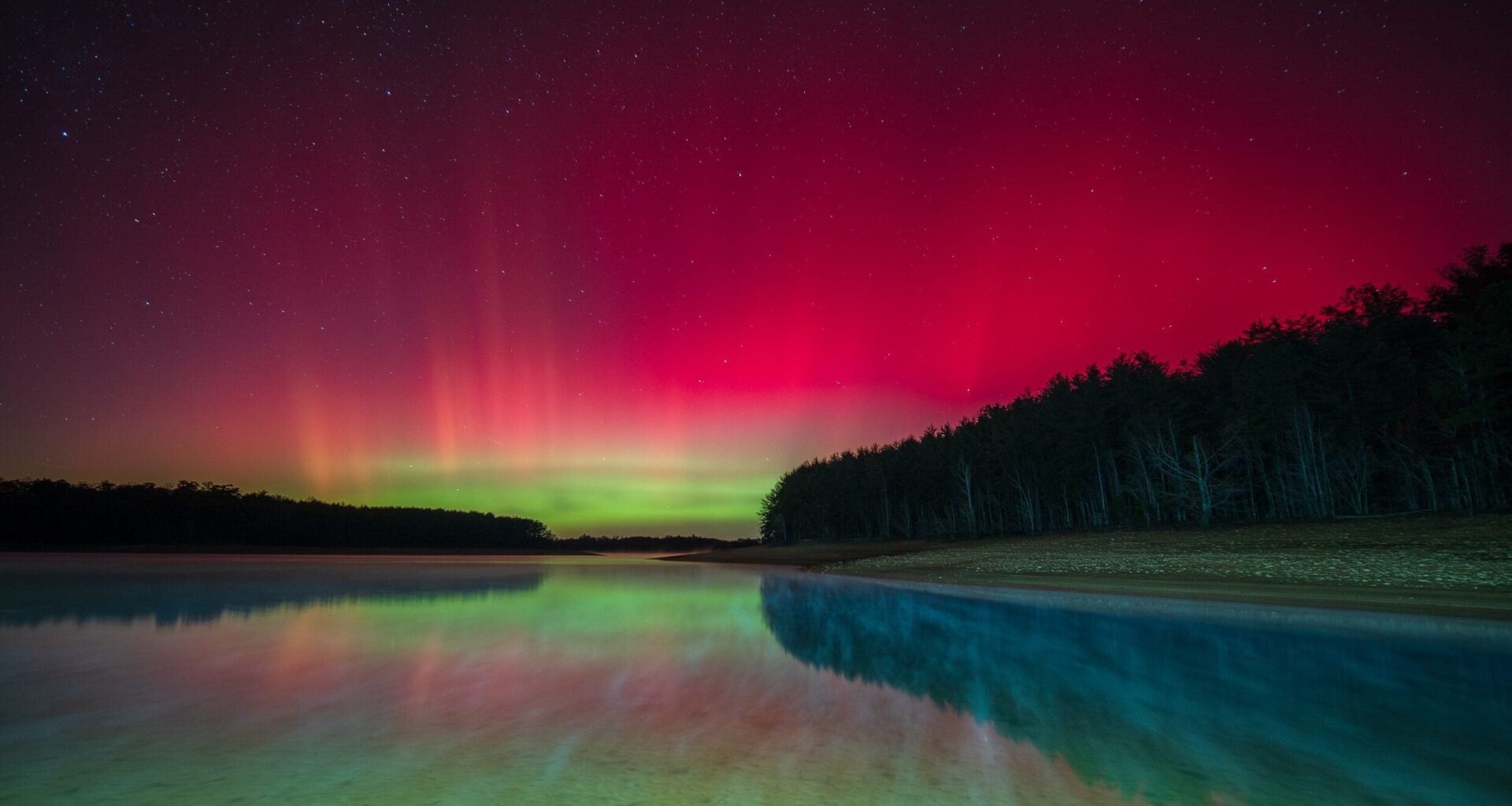 Blairsville, Georgia Northern Lights