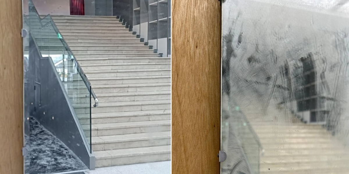 Museum volunteer ruins artwork by 'cleaning' display with toilet paper