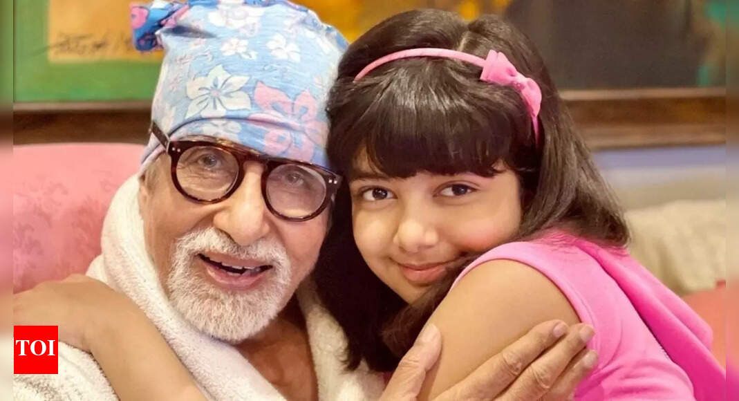 Amitabh Bachchan pens note for granddaughter Aaradhya Bachchan on her birthday: 'Blessings on the eve of the little one' | Hindi Movie News