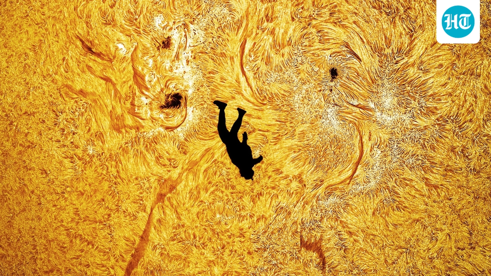 Skydiver aligned with the Sun in breathtaking photo, a moment that even Elon Musk applauded