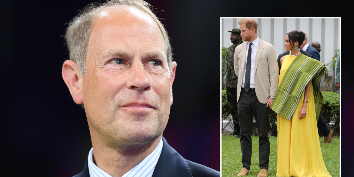 Prince Edward follows in Meghan Markle and Prince Harry's footsteps with latest move