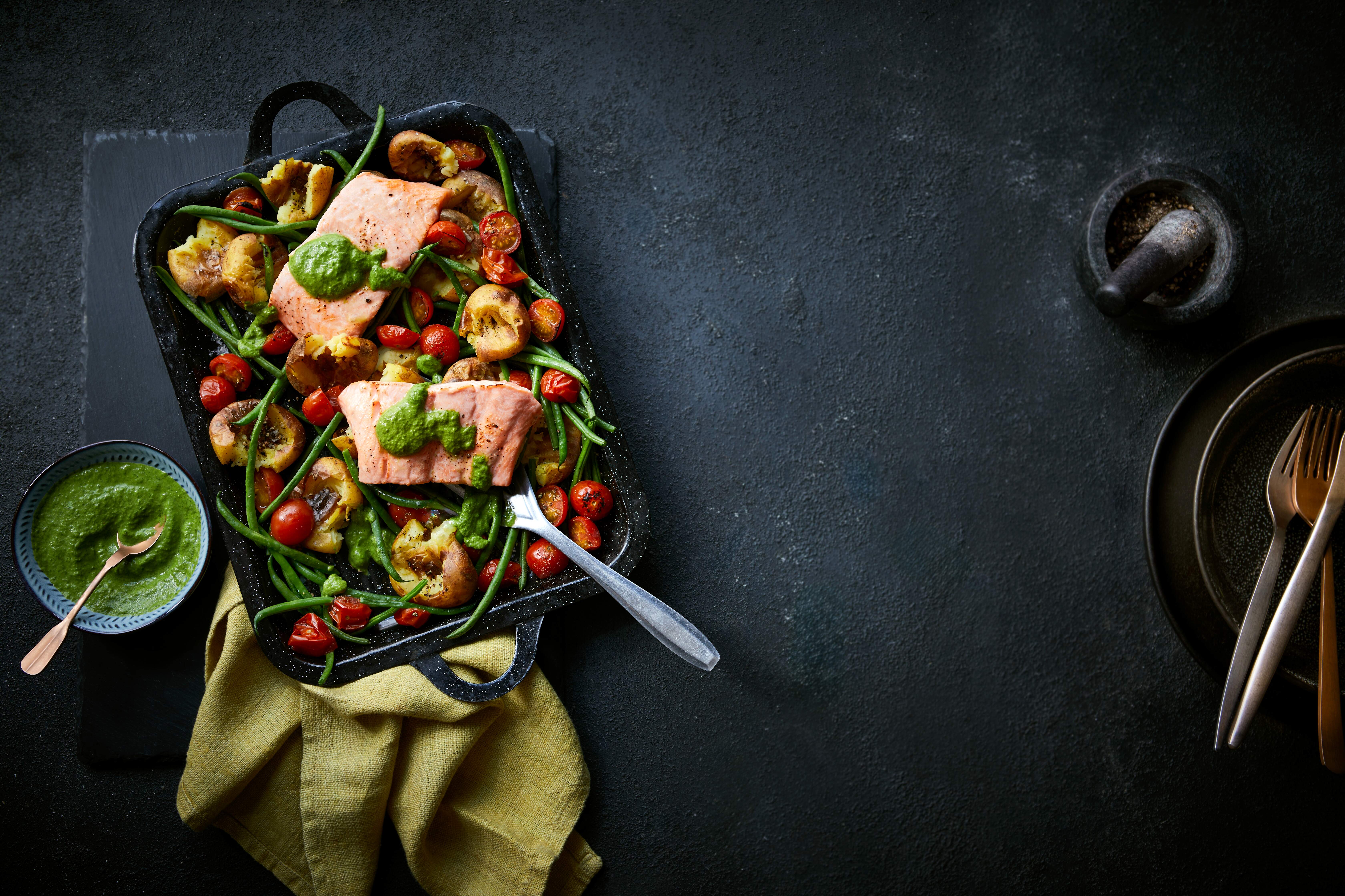 Zesty, green and full of flavour – a lighter way to do comfort food without missing the cream