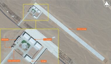 Satellite imagery details high-altitude UAV testing facility in Tibet
