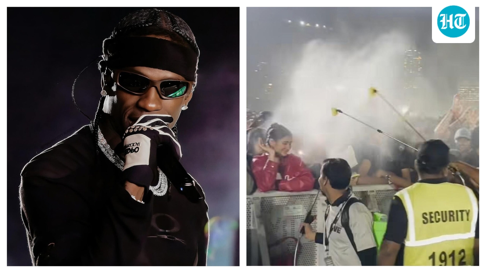 Travis Scott Mumbai concert: Water sprayed at attendees to beat the heat, internet calls it LOL moment