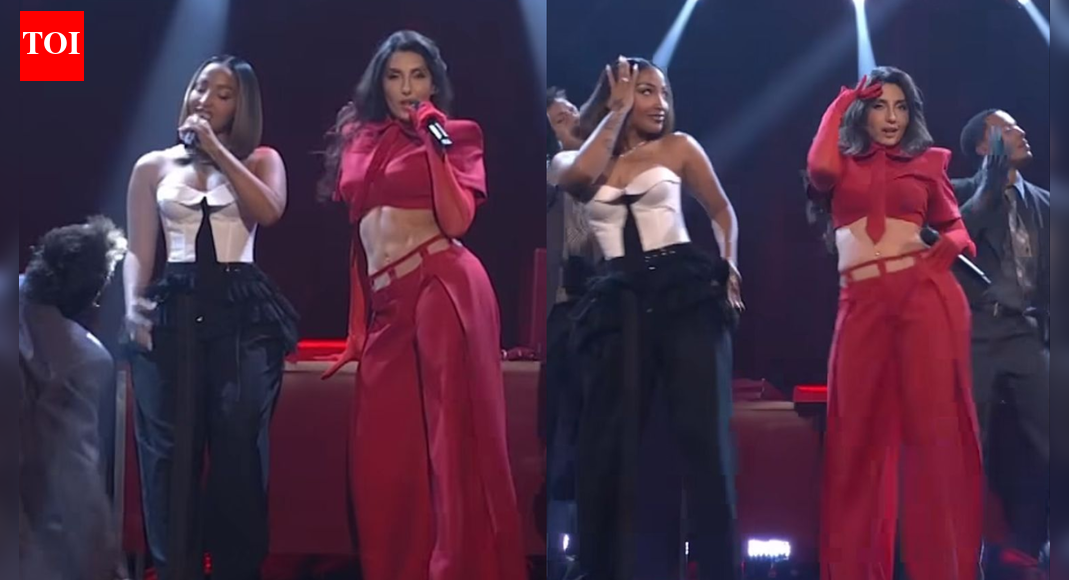Nora Fatehi performs with Shenseea on ‘The Tonight Show Starring Jimmy Fallon’; netizens express surprise, saying ‘This was not on my bingo card’ - VIDEO |