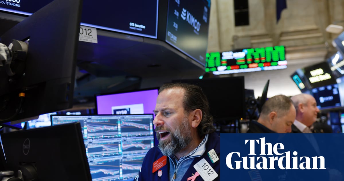 AI bubble fears return as Wall Street falls back from short-lived rally | Stock markets