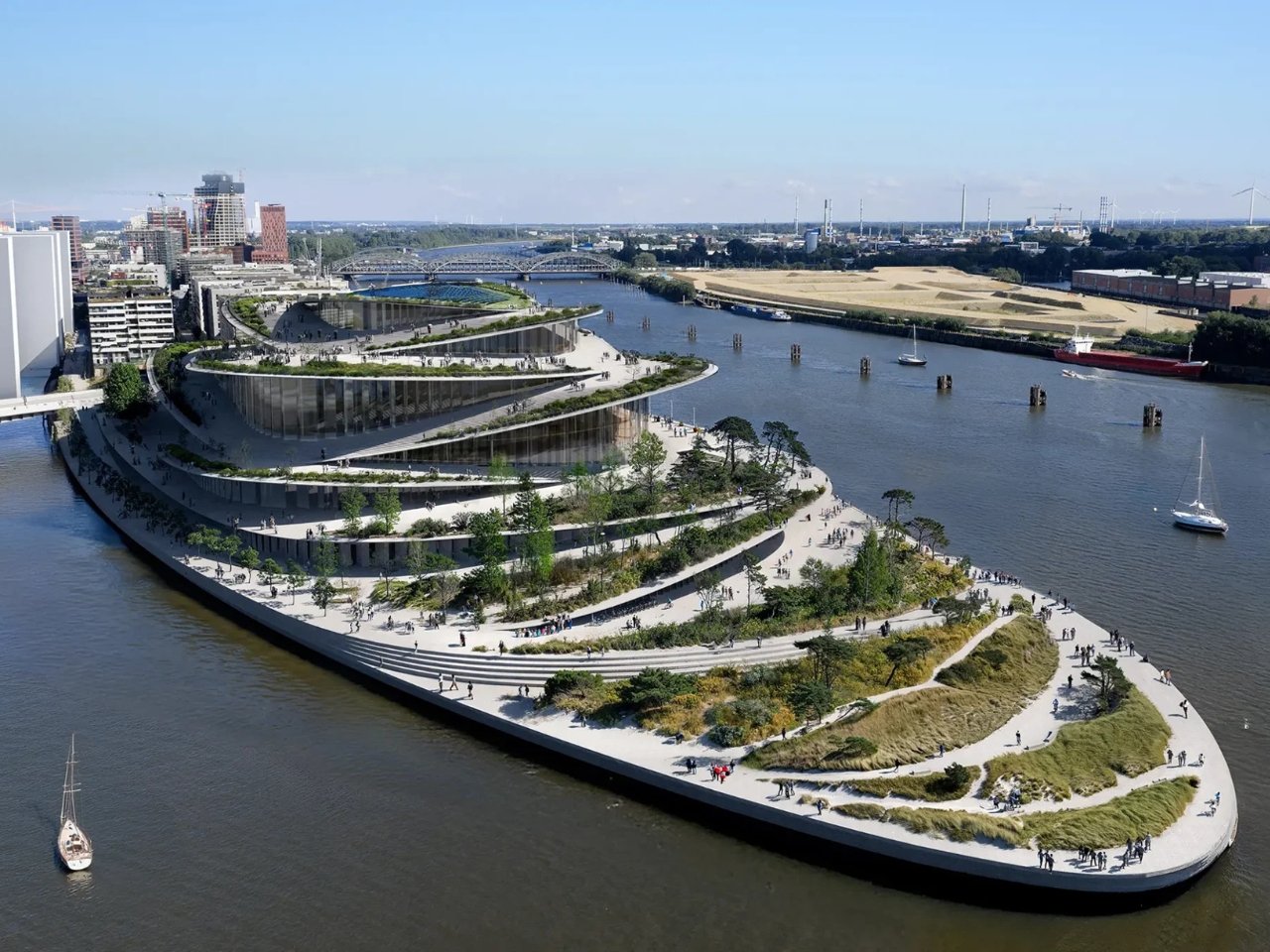 This Opera House Design Has No Back and You Can Walk on the Roof