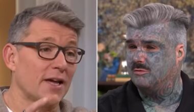 ITV viewers 'switch off' as This Morning welcomes guest with tattooed eyes: 'Shouldn't be on TV!'