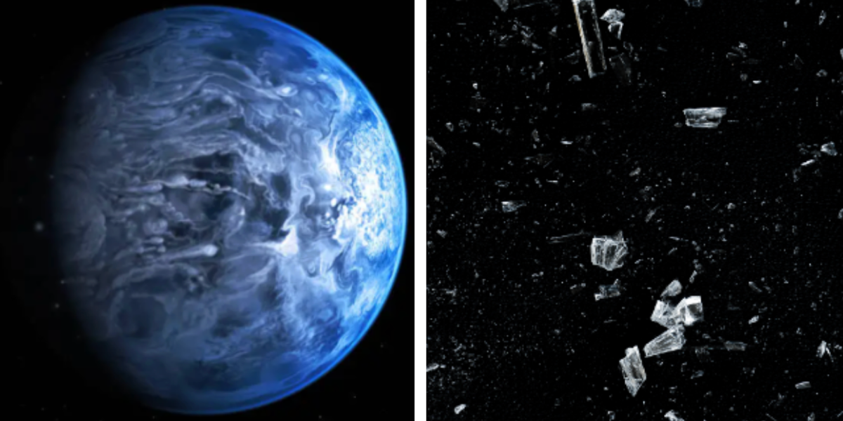 'Death by a thousand cuts': Scientists discover little-explored planet that rains shards of glass