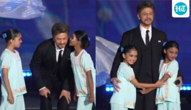 ‘Cutest moment’: Shah Rukh Khan wins hearts with his kindness towards young fans at Global Peace Honours 2025. Watch