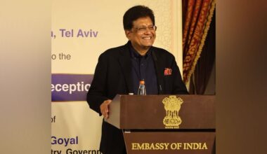 Indians in Israel and Jewish community in India play vital role in growth of people-to-people ties: Piyush Goyal