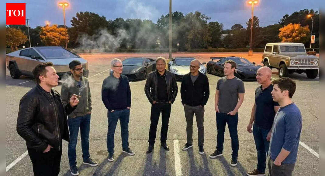 $1 trillion squad: Musk, Zuckerberg, Pichai, and fellow billionaires break the internet with viral photo |