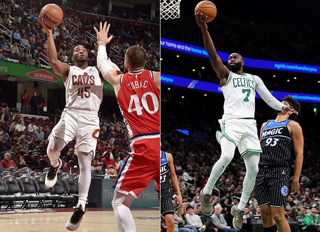 Donovan Mitchell, Jaylen Brown