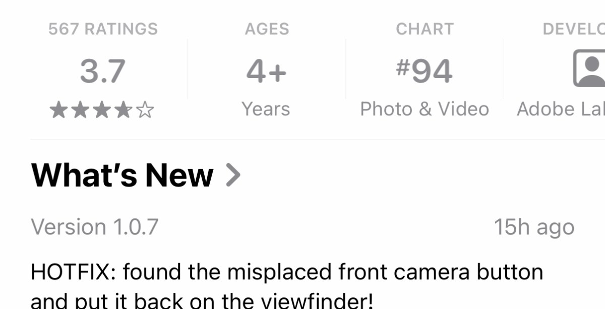 Project Indigo now supports the iPhone 17’s selfie camera.