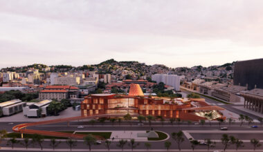 Kéré Architecture Reveals Public Library Design in Rio de Janeiro Celebrating Afro-Brazilian Heritage