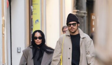 Zoë Kravitz and Harry Styles Nail Cozy Couple Style