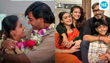 Ajay Devgn flaunts his real-life romance as he celebrates 28 years of Ishq; but Kajol still has one complaint