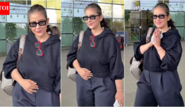Manisha Koirala wins hearts with her natural silver look; netizens say, 'This is grace' | Hindi Movie News