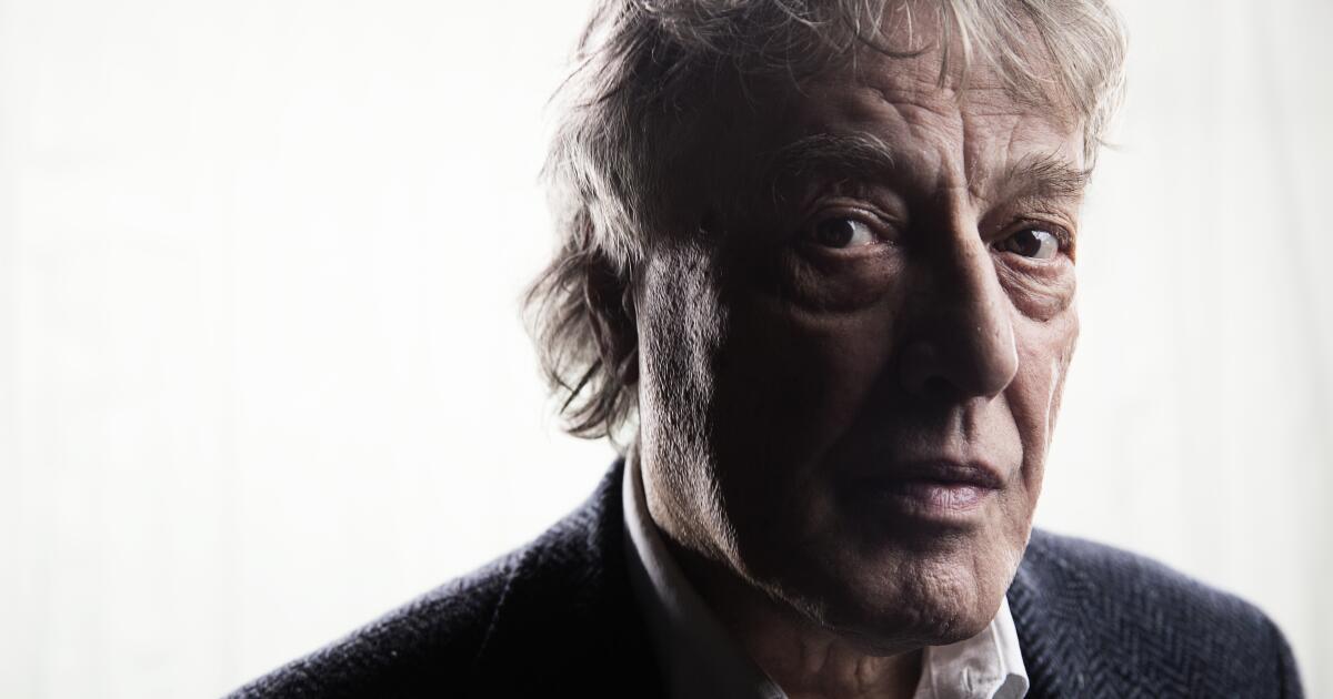 Tom Stoppard appreciation: Writer reinvigorated the comedy of ideas