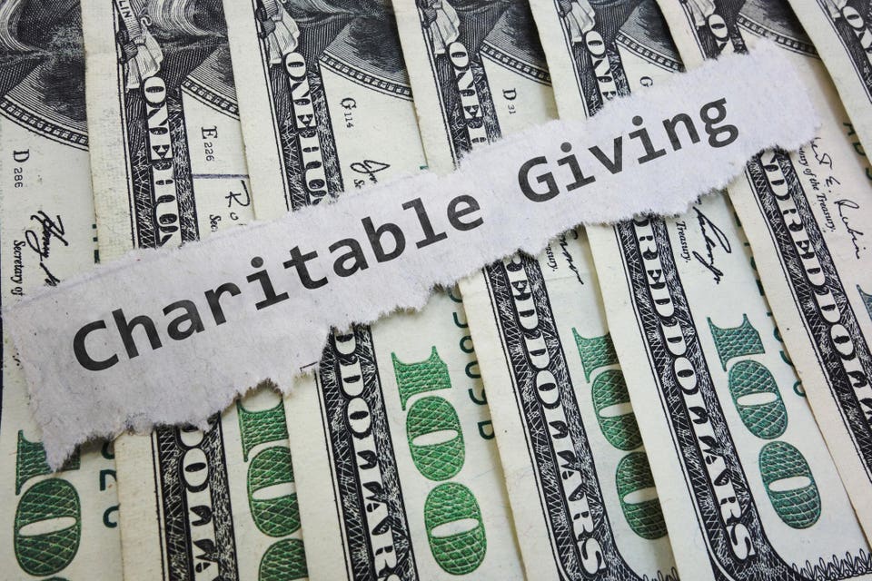 Charitable Contribution money