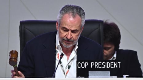 Moment world secures compromise deal at Cop30 that sidesteps fossil fuels – video