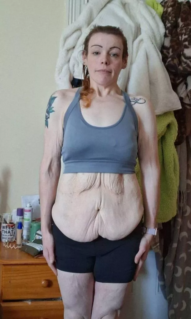 Christina did not use pills, jabs or surgery to lose weight