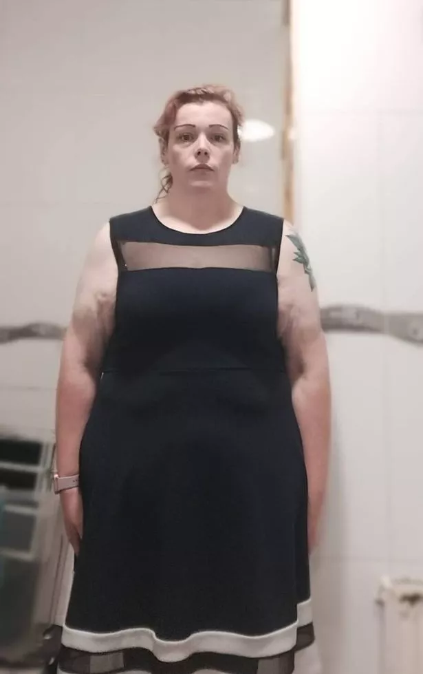 Christina Togher lost the weight through diet and exercise