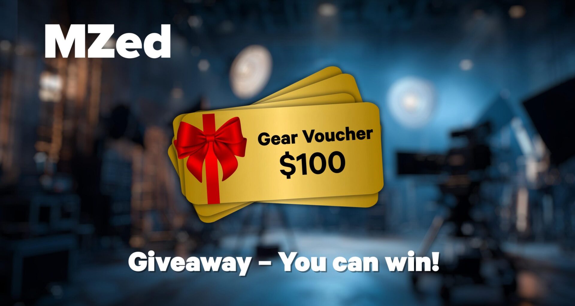 MZed Fall Giveaway 2025 – Win One of Five $100 B&H Gear Vouchers