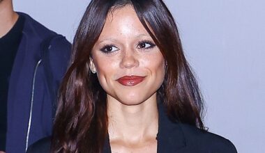 Jenna Ortega Wears Her Best Silk Dress With Beat-Up Combat Boots