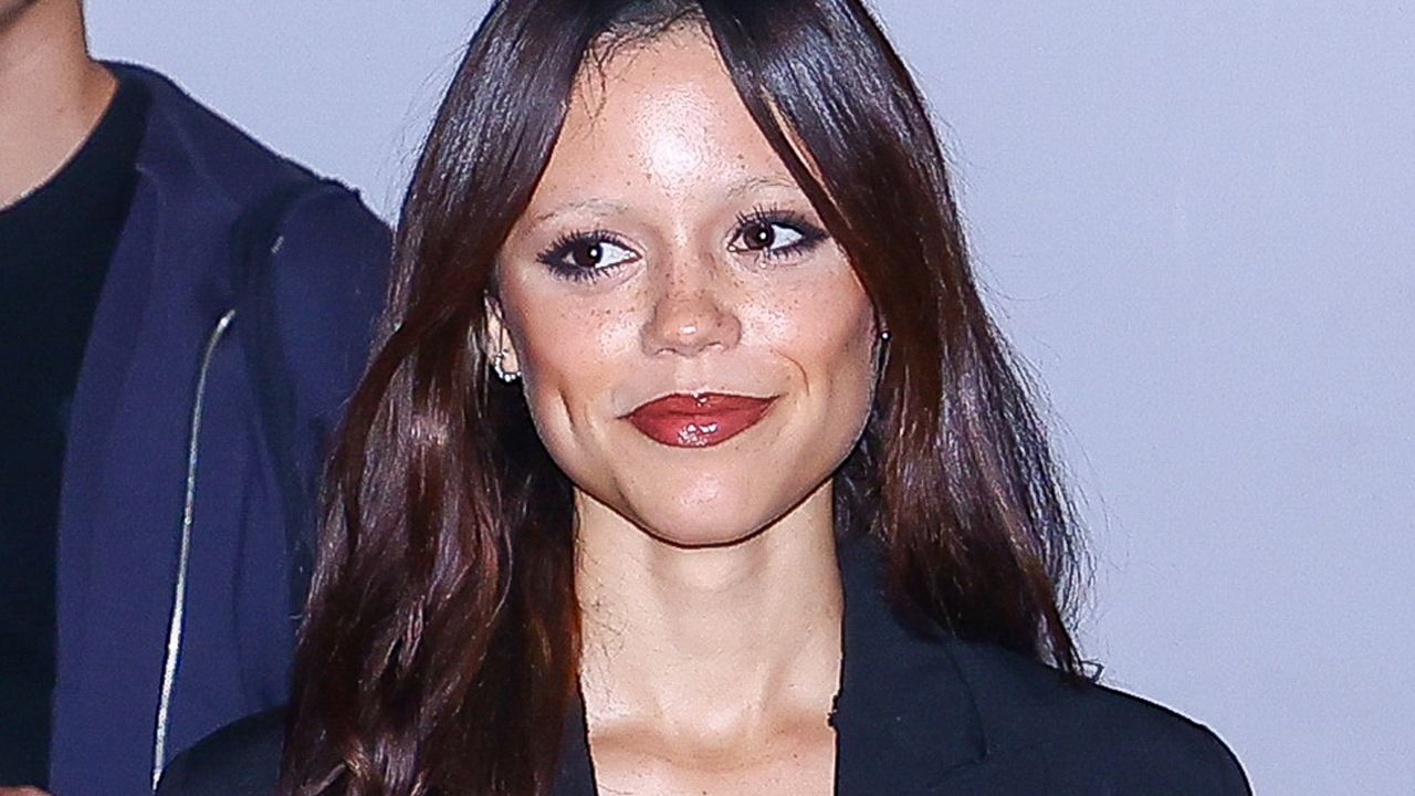 Jenna Ortega Wears Her Best Silk Dress With Beat-Up Combat Boots