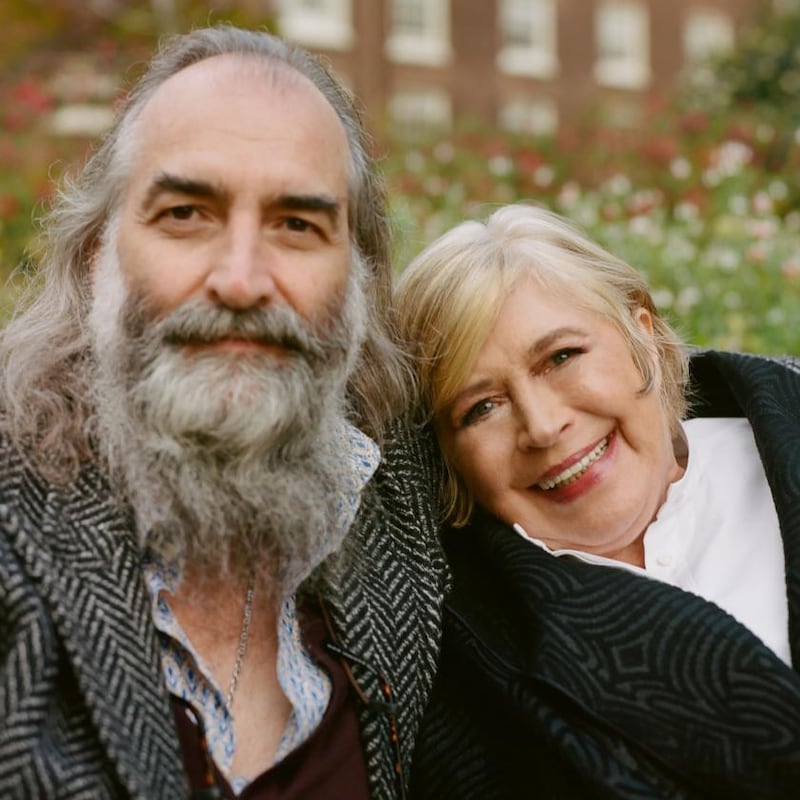 Ellis and Marianne Faithfull. Photograph: Rosie Matheson/Shorefire